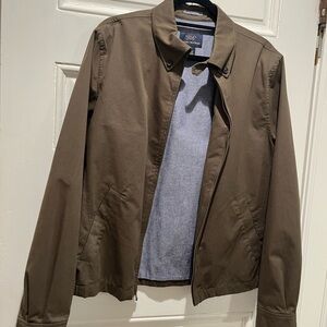 Men’s green brooks brothers jacket lined size medium